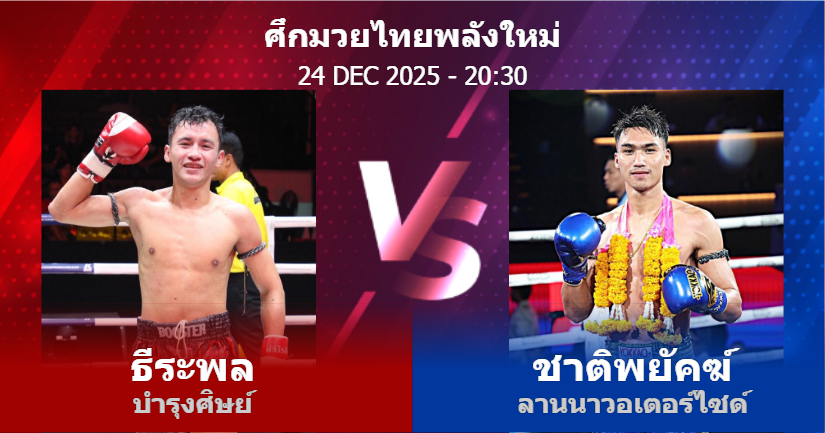 วิเคราะห์ มวย ธีระพล​ บำรุง​ศิษย์ vs ชาติพยัคฆ์ ลานนาวอเตอร์ไซด์ วันพุธที่ 24 ธันวาคม 2568